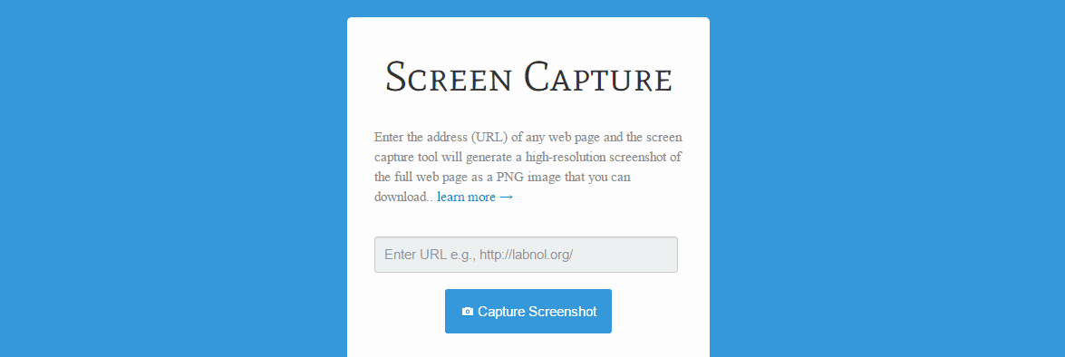 screenshot dal web