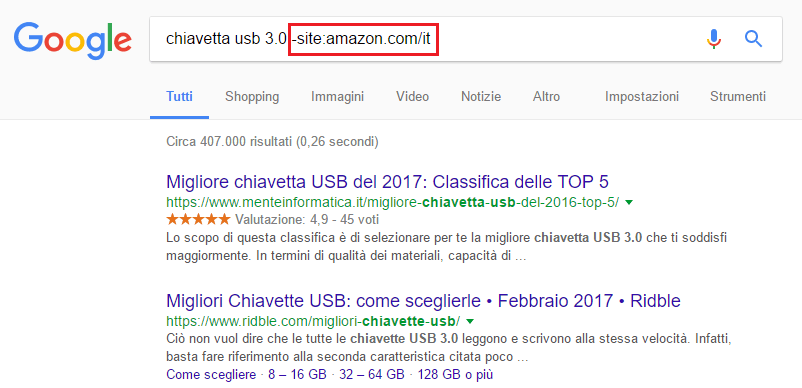 Ricerche su Google: 8 trucchi da conoscere! Utilizza il motore di ricerca come un PRO 5 operatore avanzato trucchi google