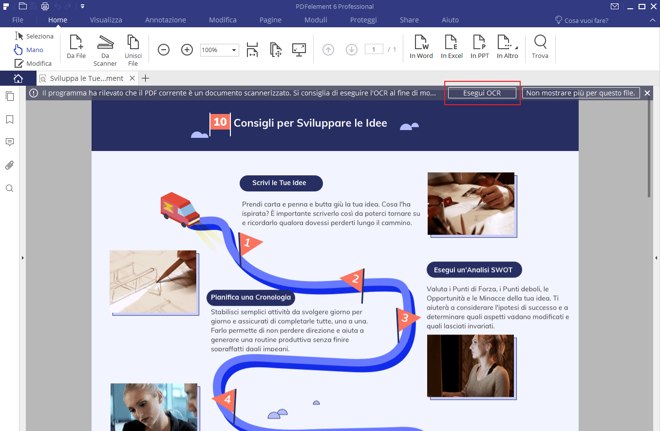 modifica scansioni pdf