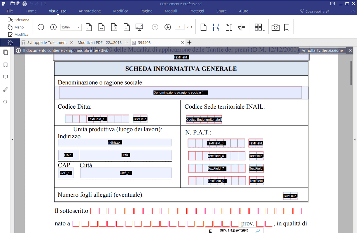 pdfelement modifica pdf ufficio