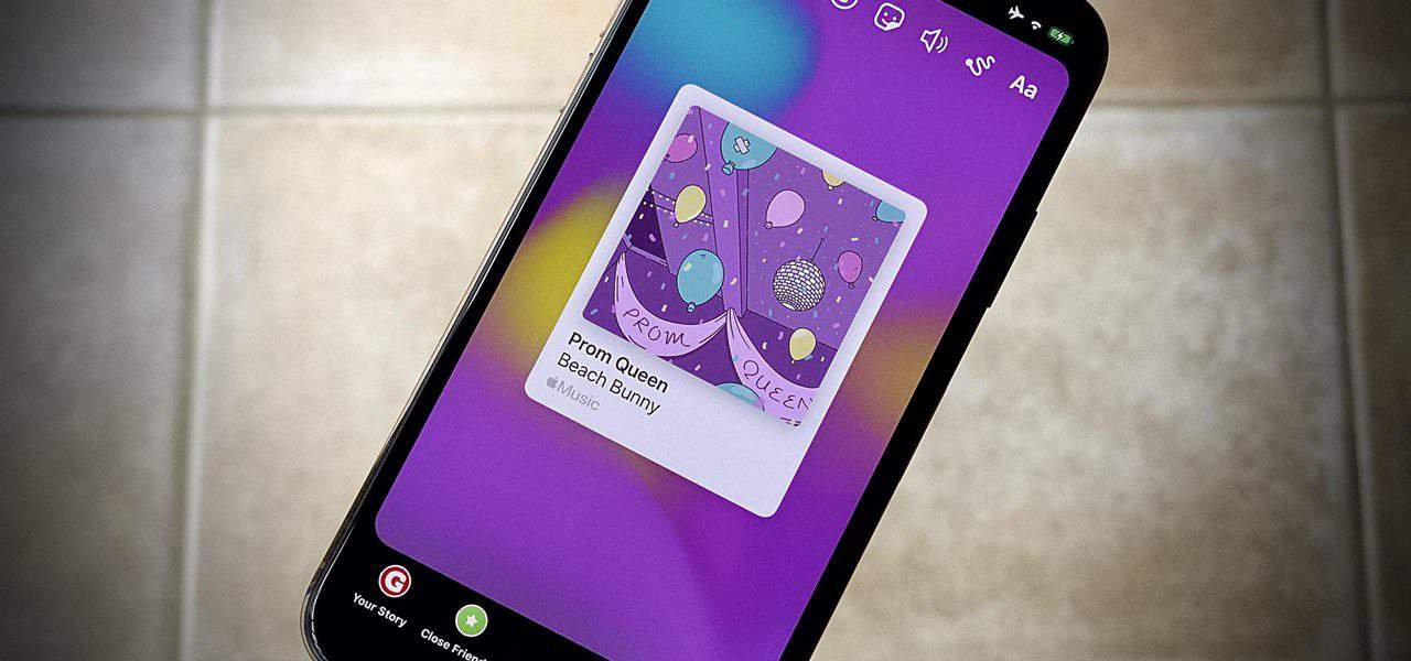 Aggiungi i tuoi brani preferiti alle Storie di Instagram, in 5 secondi