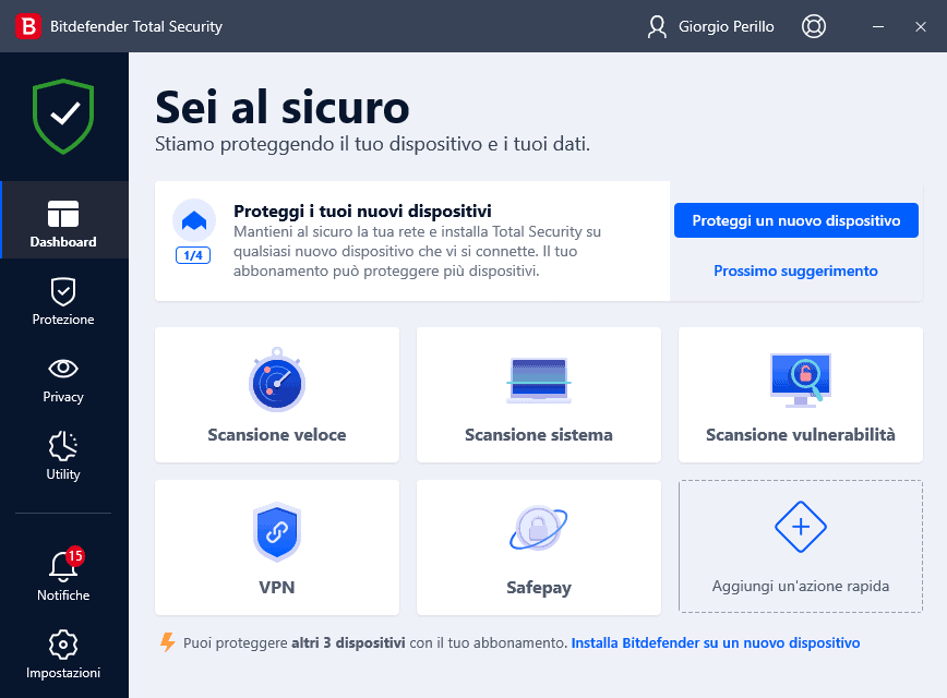bitdefender migliore antivirus