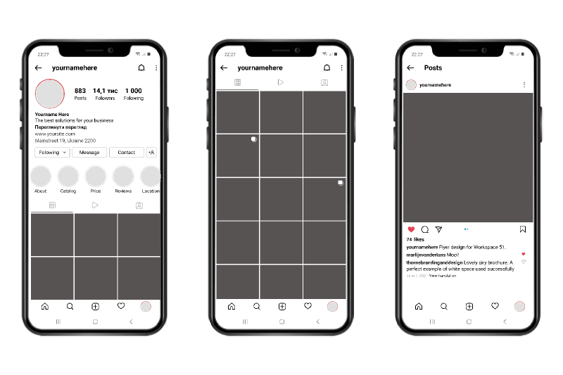 Cosa sono e come funzionano i template per Instagram