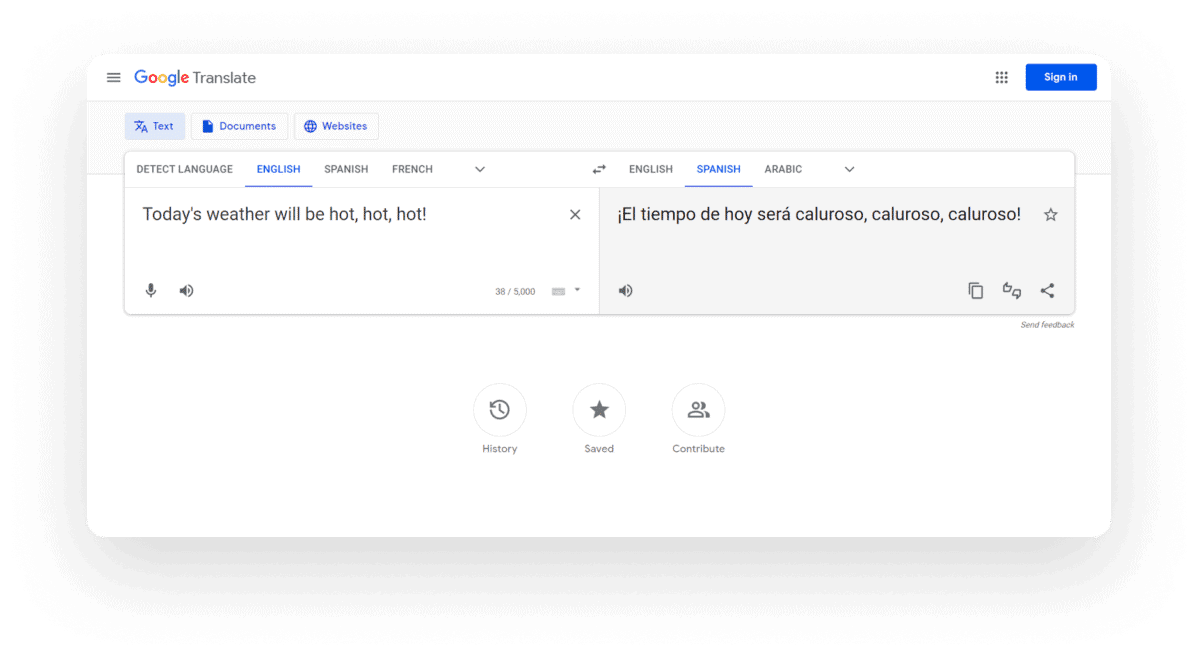 Google Translate estensione traduzione chrome browser