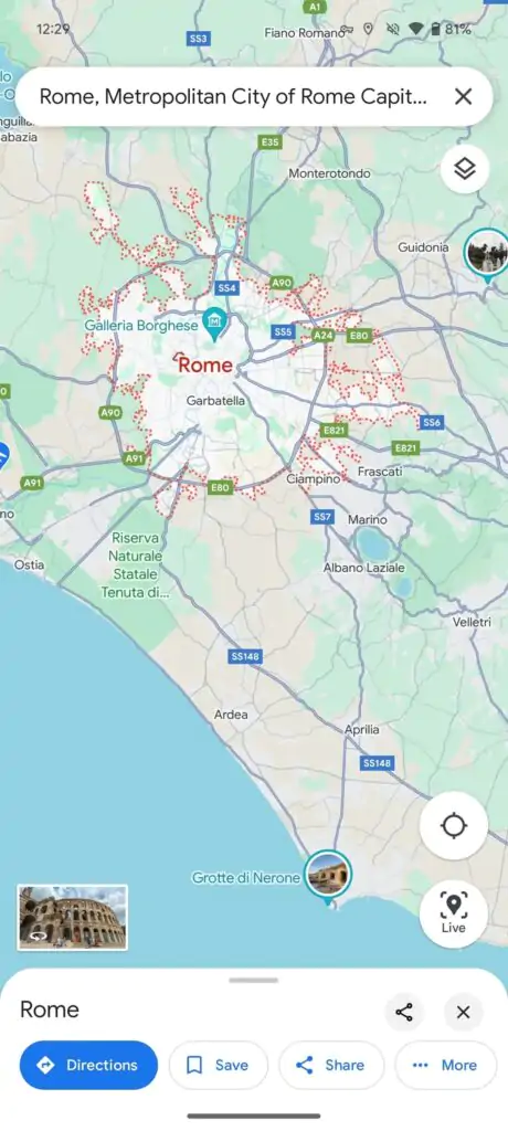 google maps nuovo layout