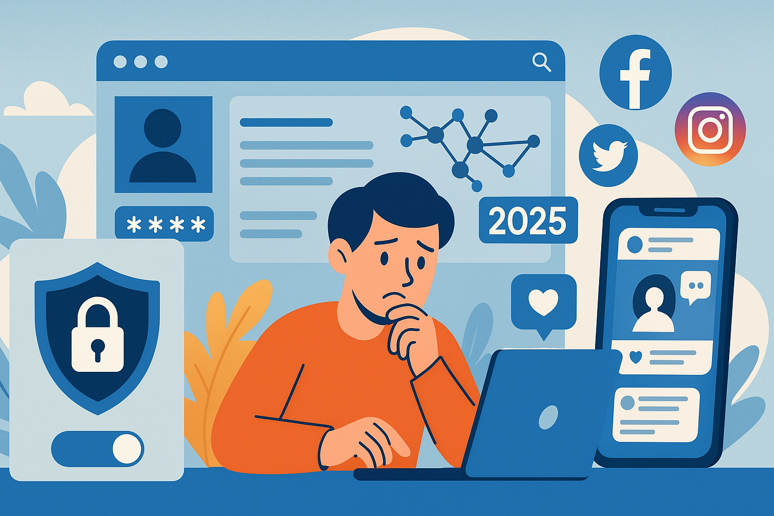 Come vivere e sopravvivere nel web e sui Social nel 2025: privacy, app, browser e algoritmi