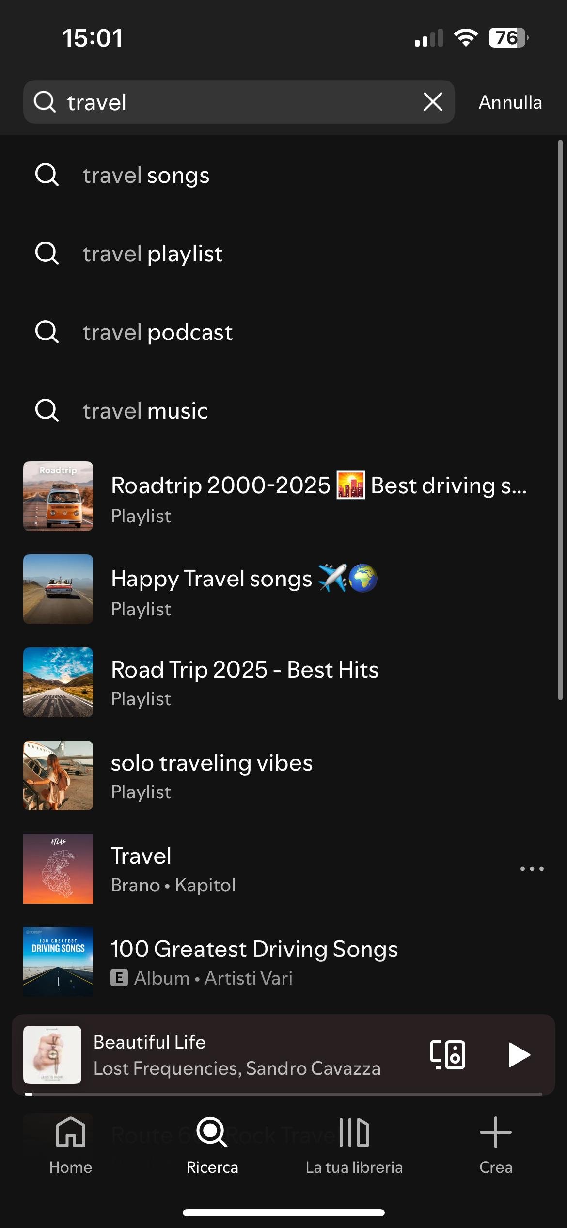 playlist-viaggio-spotify